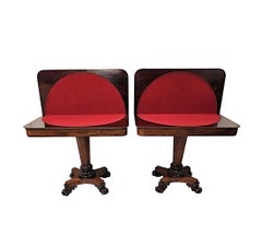 A Rare Pair of Early 19th Century William IV Card Tables