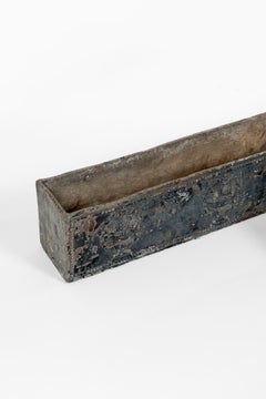 A Rare Pair of English Antique Lead Garden Planters