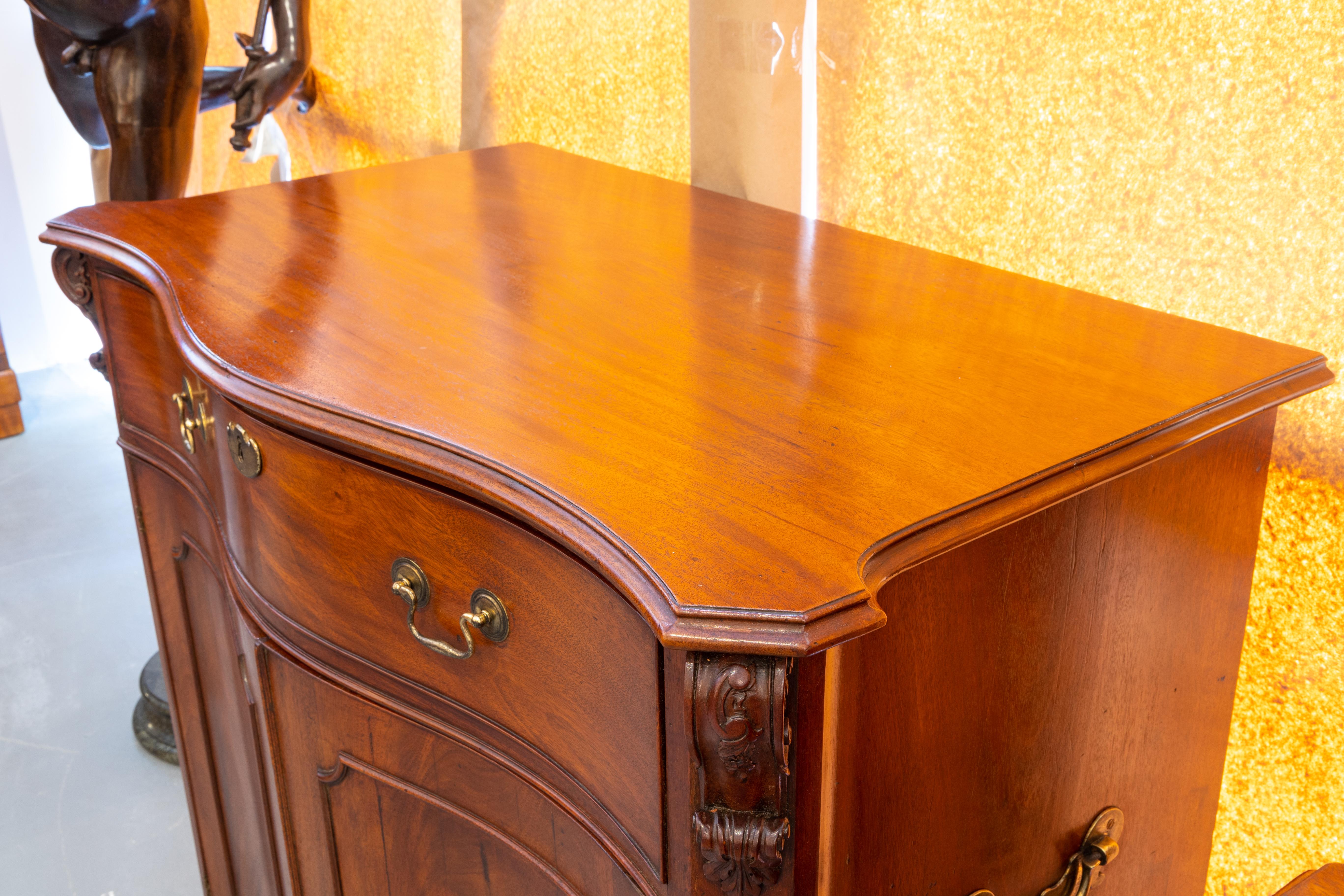 Rare Pair of Regency Period Sideboards For Sale 3