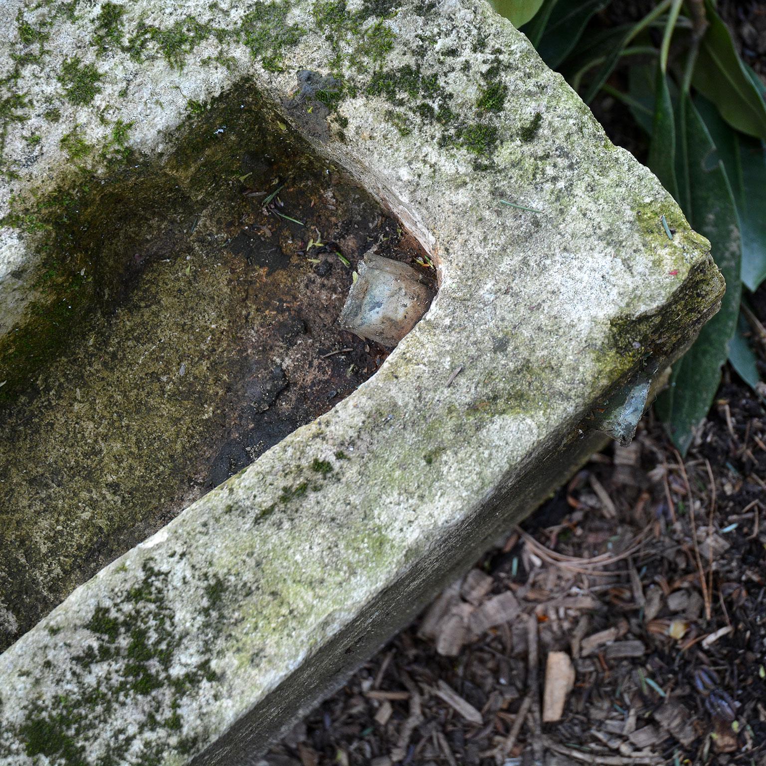 Late 18th Century Pair of Early Limestone Cold Storage Stands