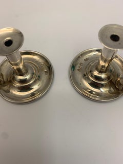 Rare Pair of Victorian Miniature Chambersticks