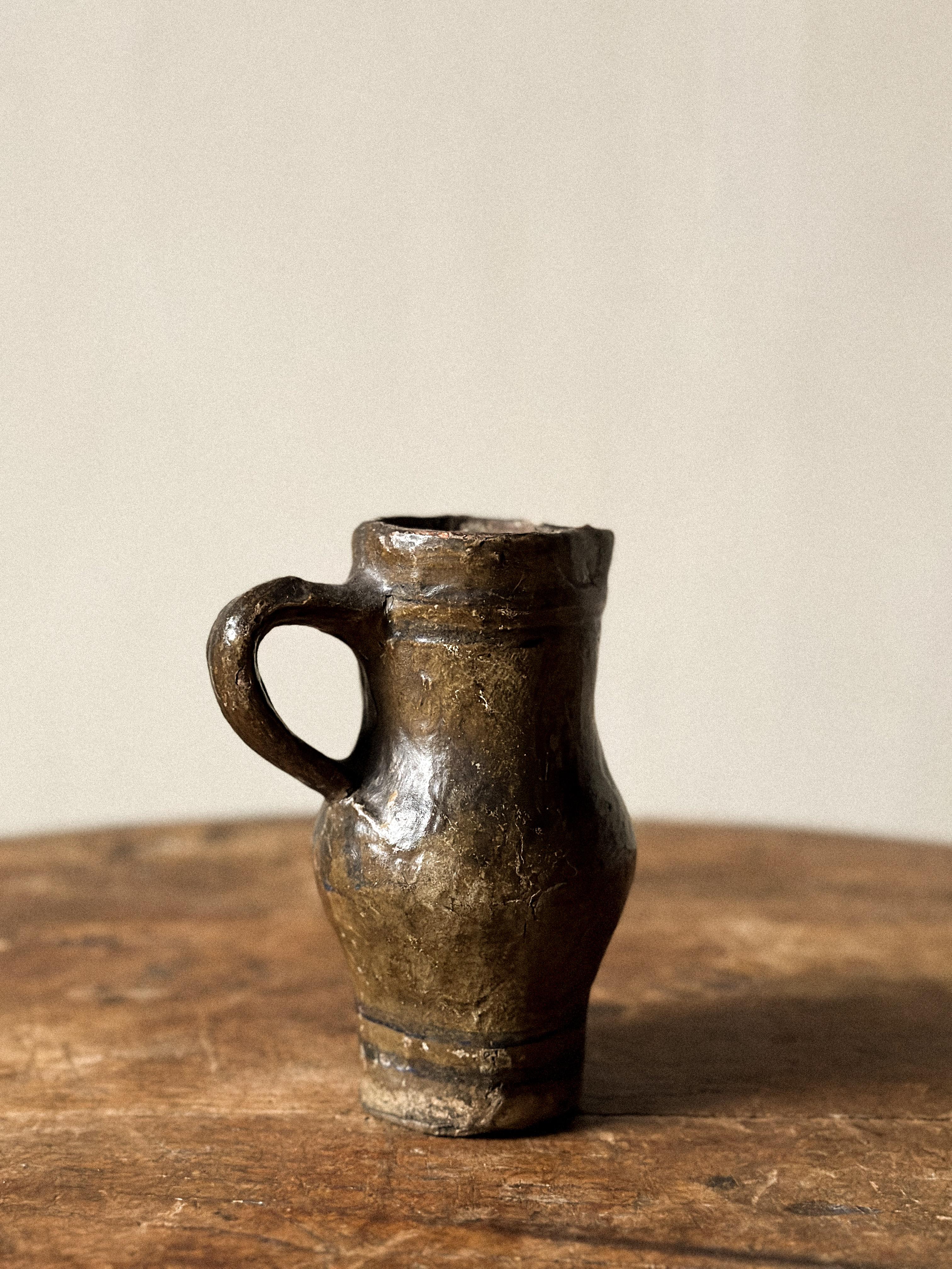Britannico Rara brocca di cartapesta, Regno Unito, forse del 1700 in vendita