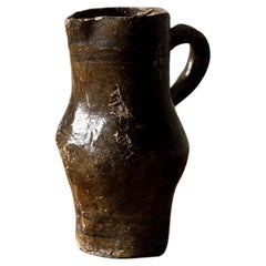 A Rare Papier Mache Jug, UK, Possibly 1700s
