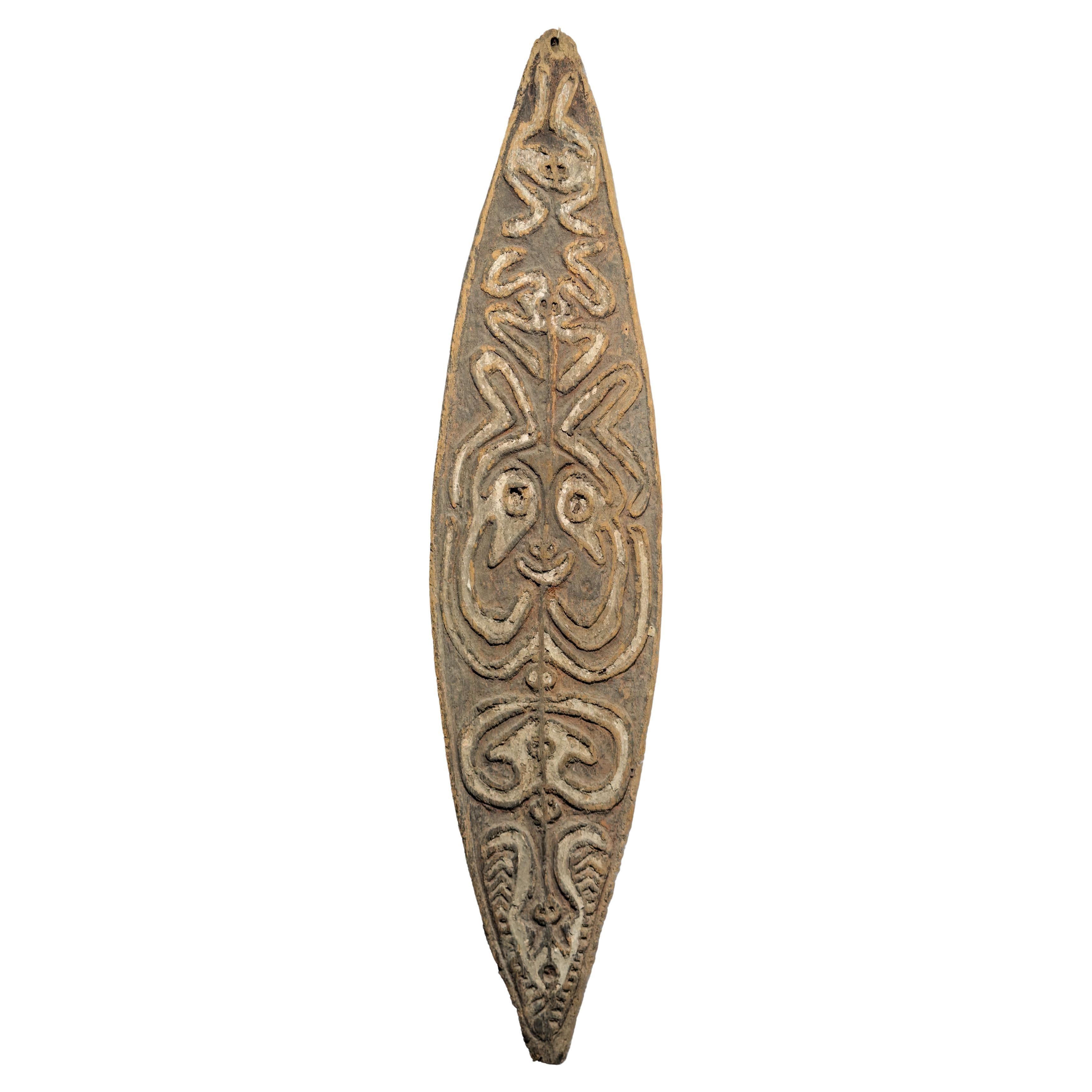 Ein seltenes Spirit Board „Gope“ aus der Schulze Westrum-Kollektion „Gope“ aus Papua im Angebot