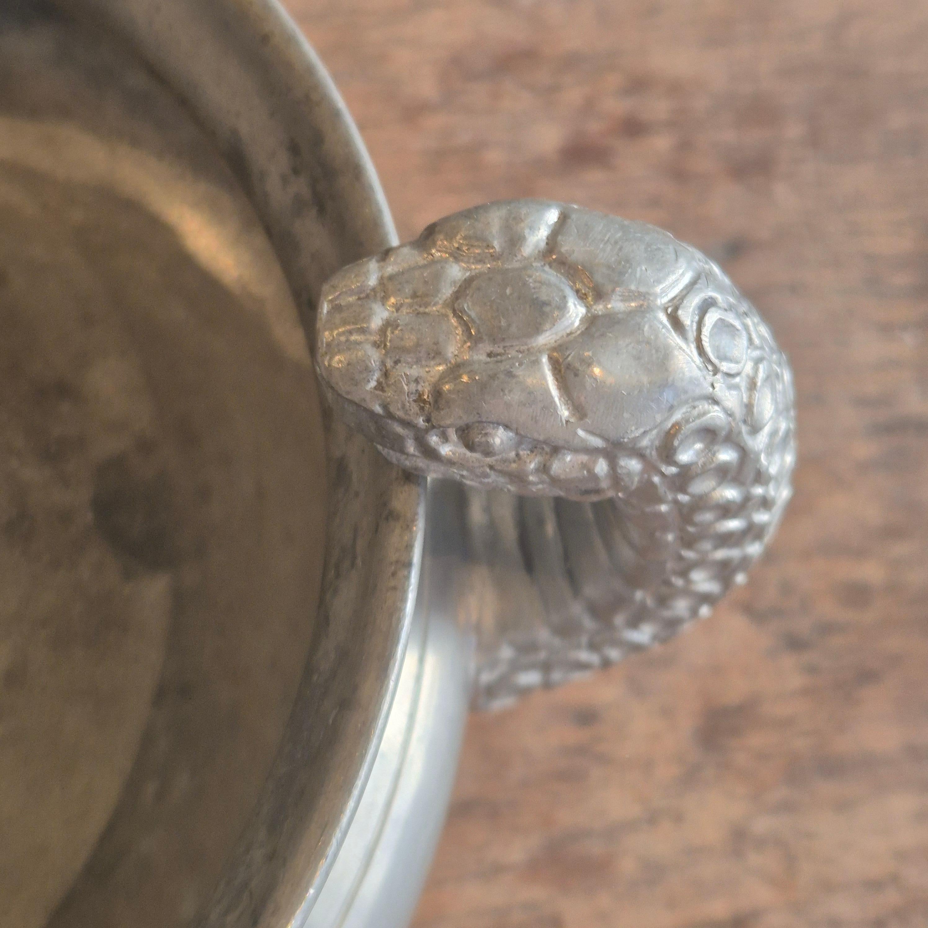 Early 20th Century A rare pewter bowl by Anna Petrus for Firma Svenskt Tenn 1927 / Swedish Grace For Sale