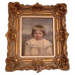 A Rare Portrait of an Imperial Russian Boy Dressed in a Sailor's outfit