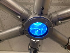 Satellite Style Industrial Ceiling Mount Light Fixture