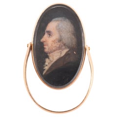 Seltener Rokoko- Trauerring 1750-1760ca