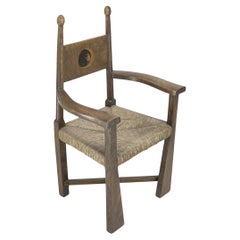 William Birch. Liberty & Co retailer. A rare rush seat child's chair