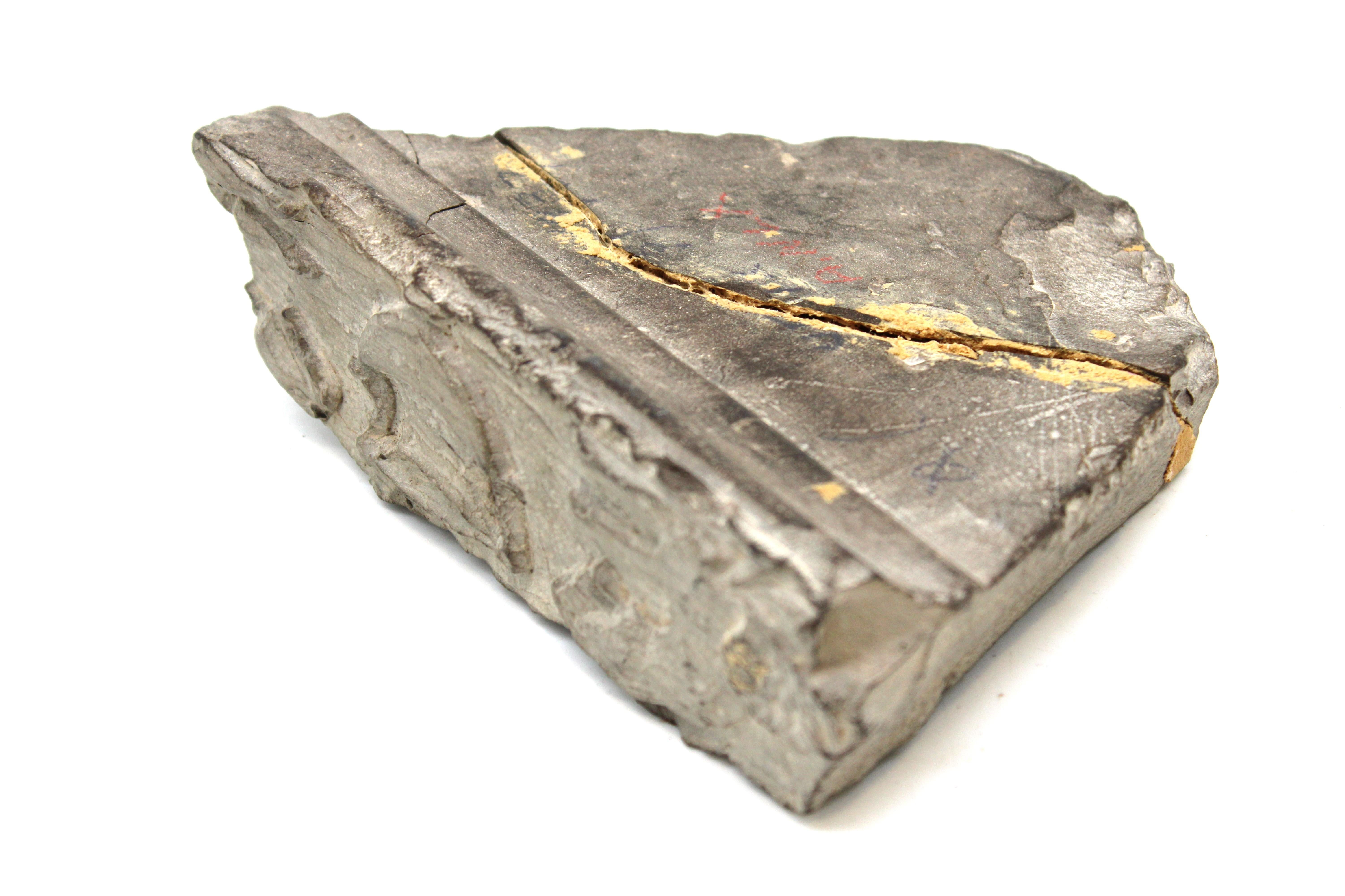 A Rare Second Temple Period Limestone Table Fragment, Jerusalem, 1st Century BCE For Sale 1