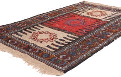 A Rare Shahsavan Kilim Masterpiece: Tribal Mastery from Late 19th Century Persia