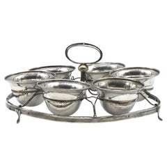 Antique A Rare Silver Passover Seder Plate, Austria 1844 Judaica