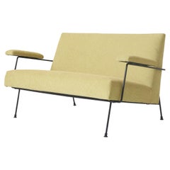 A rare sofa by Milo Baughman for Pacific iron