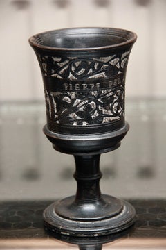A rare Souvenir of the Dead Sea from the Holy Land 19th Century made from Lava
