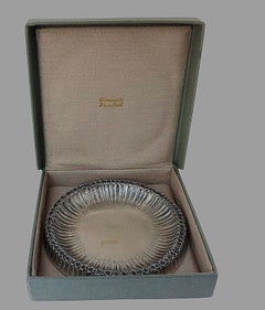 Ein seltener Aschenbecher aus Sterlingsilber von Gianmaria Buccellati, 20. Jahrhundert