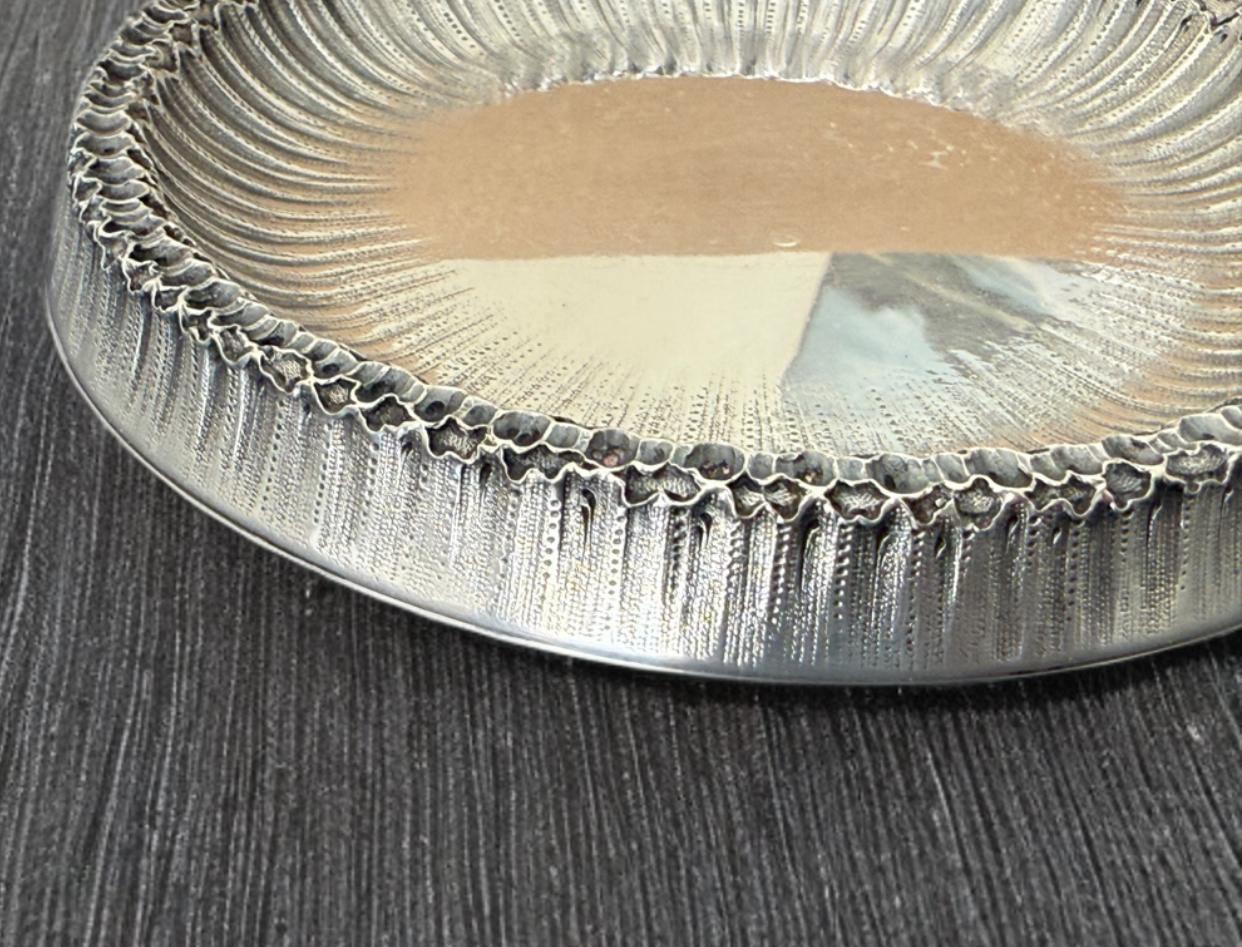 Raro cenicero de plata de ley de Gianmaria Buccellati, siglo XX en Bueno estado para la venta en View Park, CA