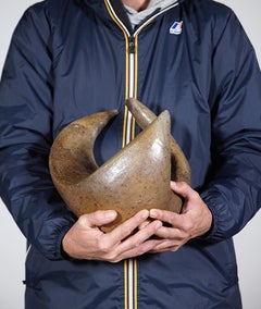 Una rara scultura in gres di Elisabeth Joulia La Borne Francia, anni '60