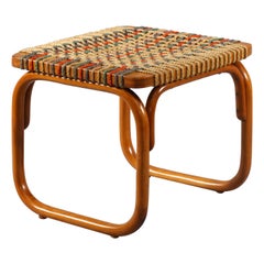 A rare stool, designed by Josef Frank, Vienna, circa 1928. 