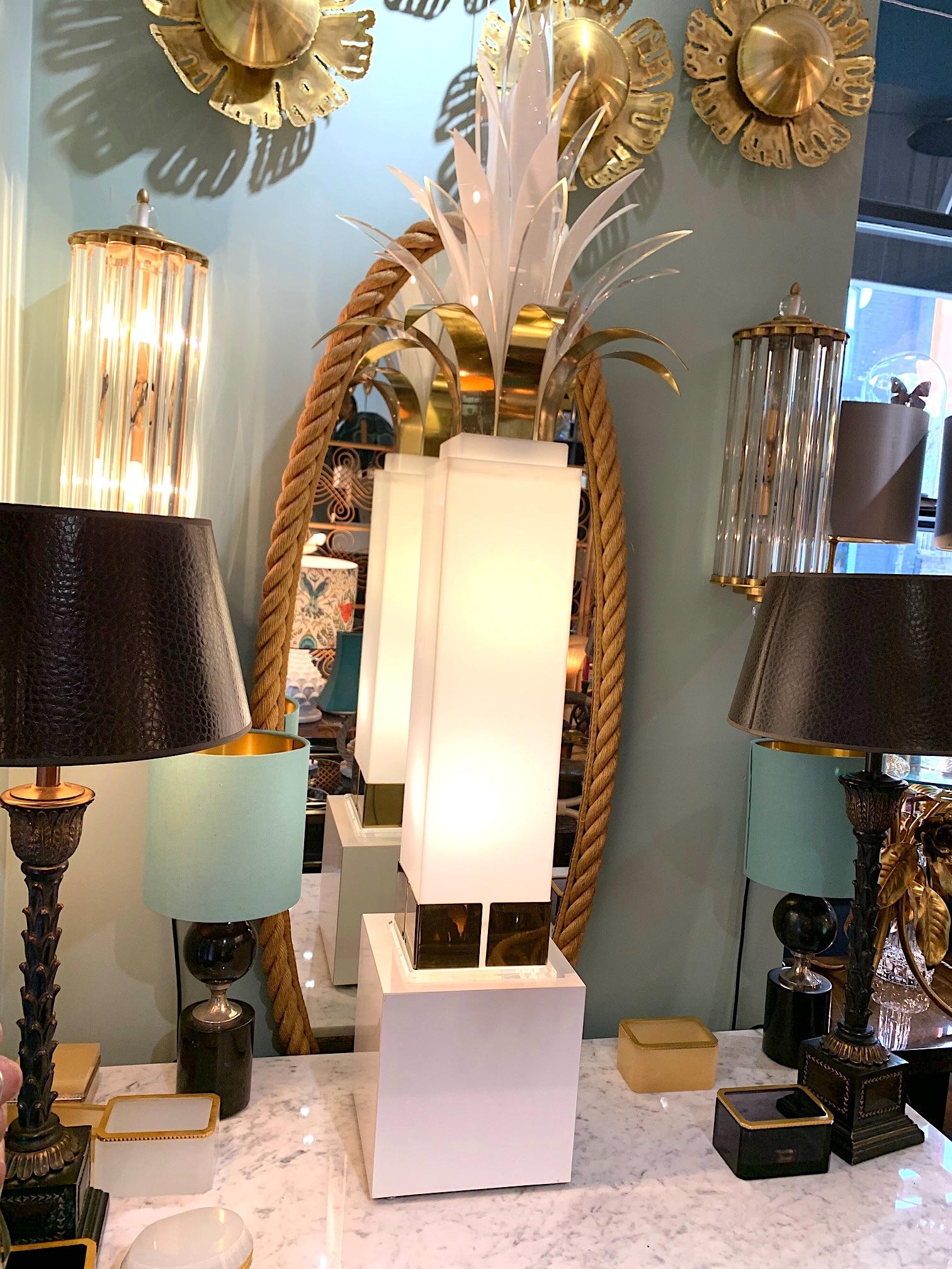 Rare Stunning 1970s Palm Tree Floor Lamp by Peter Doff for Berger Designs 5