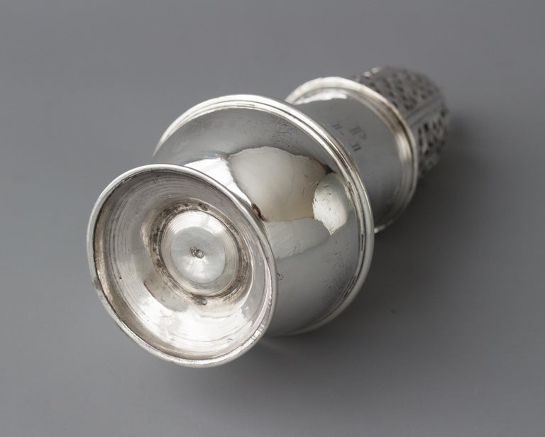 An Irish Silver Caster, Dublin, 1715 at 1stDibs