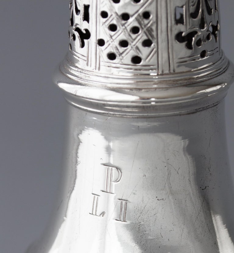 An Irish Silver Caster, Dublin, 1715 at 1stDibs