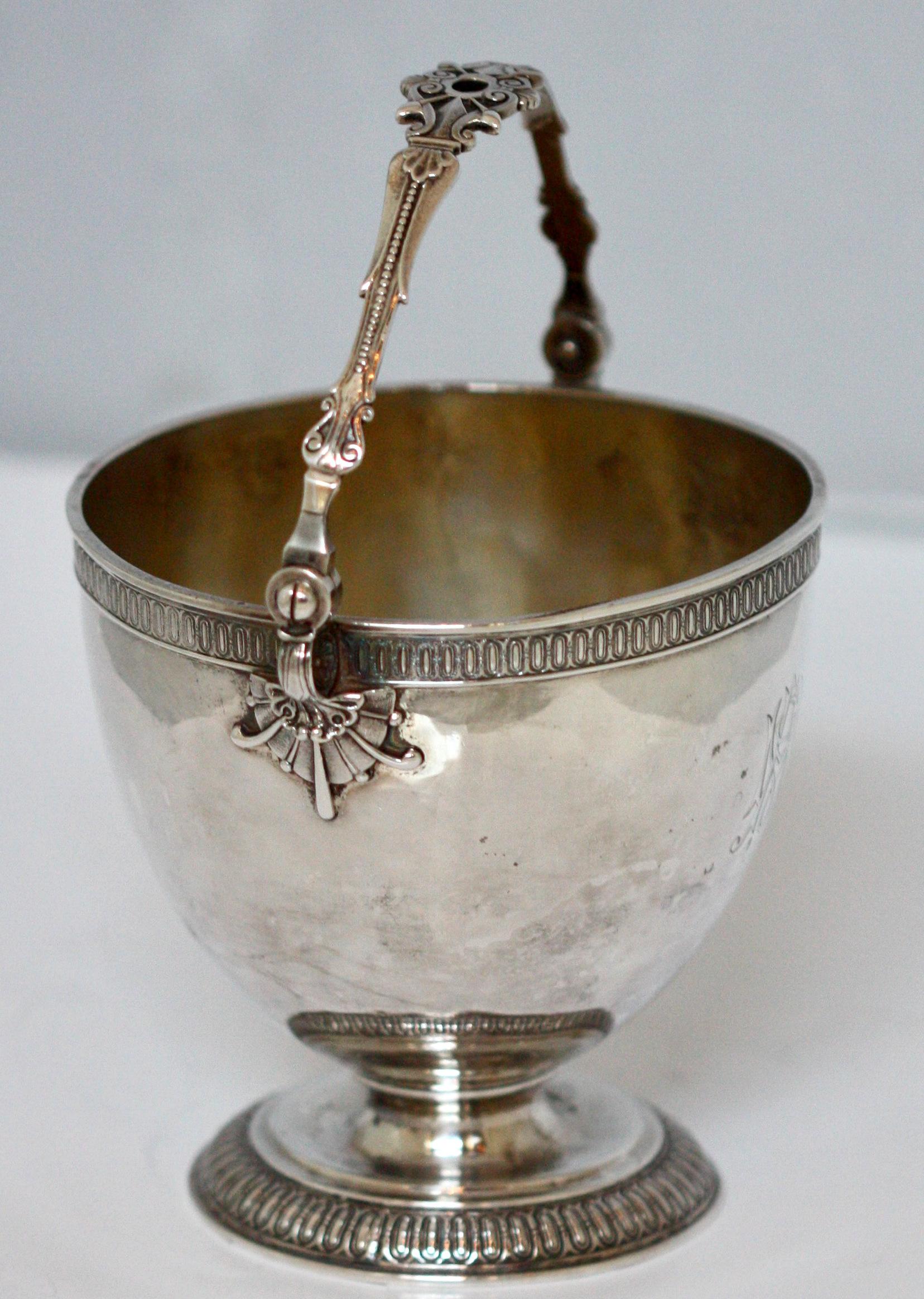 Rare Tiffany & Co. Sucrier en argent sterling Bon état - En vente à West Palm Beach, FL