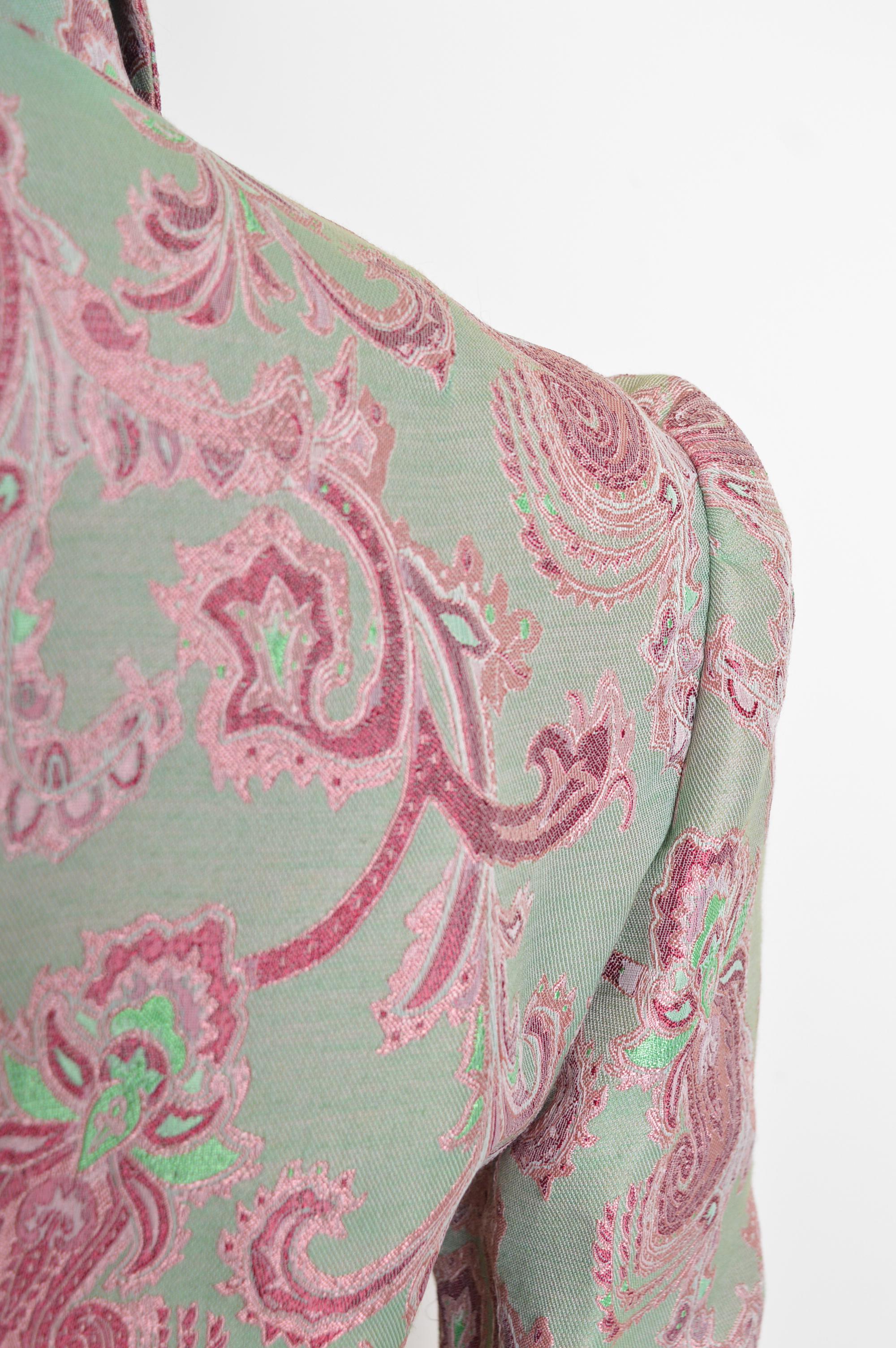 Chaqueta - Blazer de jacquard de cachemira de Vivienne Westwood, poco común y sin fechar en venta 5