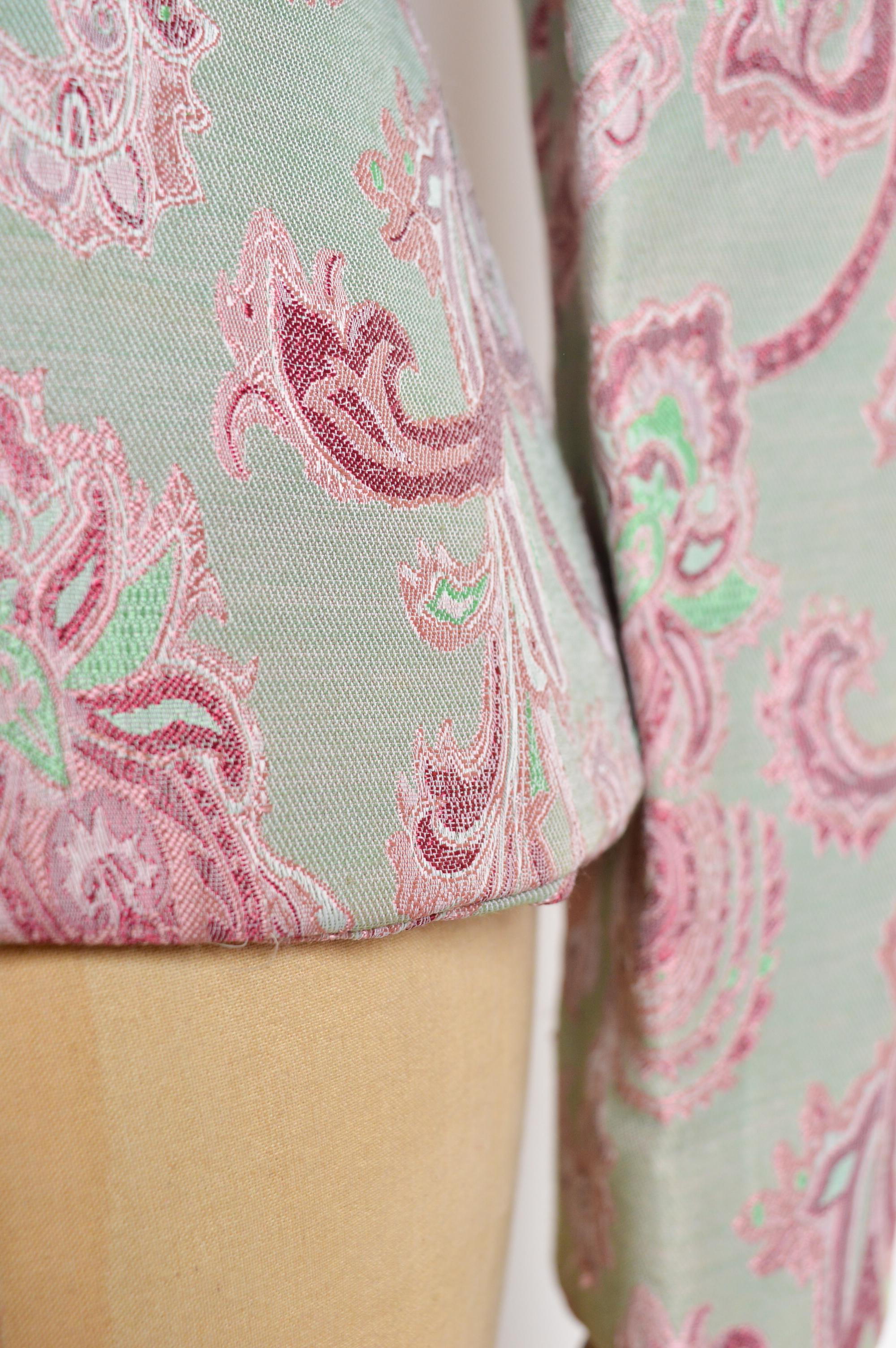 Chaqueta - Blazer de jacquard de cachemira de Vivienne Westwood, poco común y sin fechar en venta 8