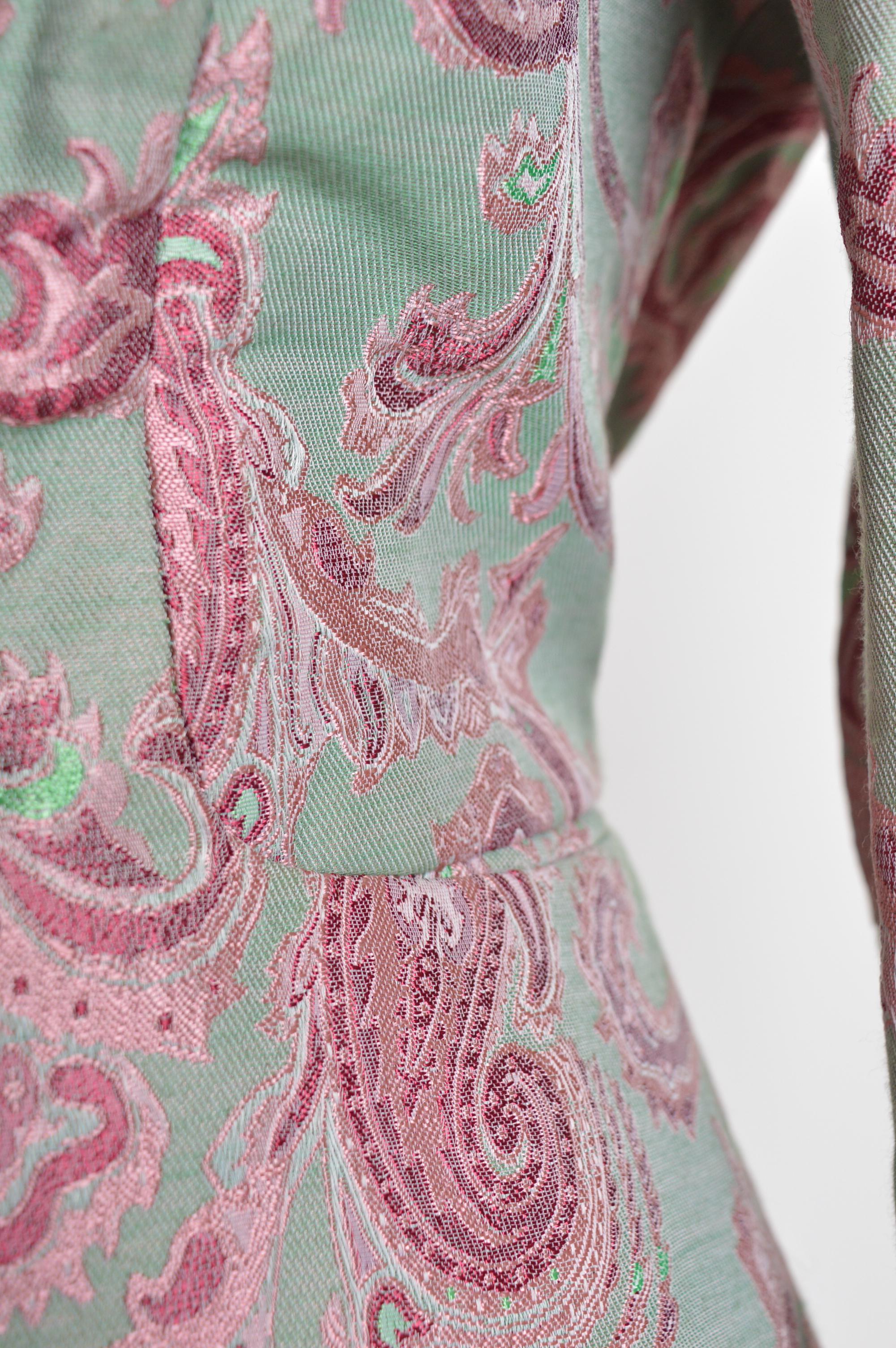 Chaqueta - Blazer de jacquard de cachemira de Vivienne Westwood, poco común y sin fechar en venta 10