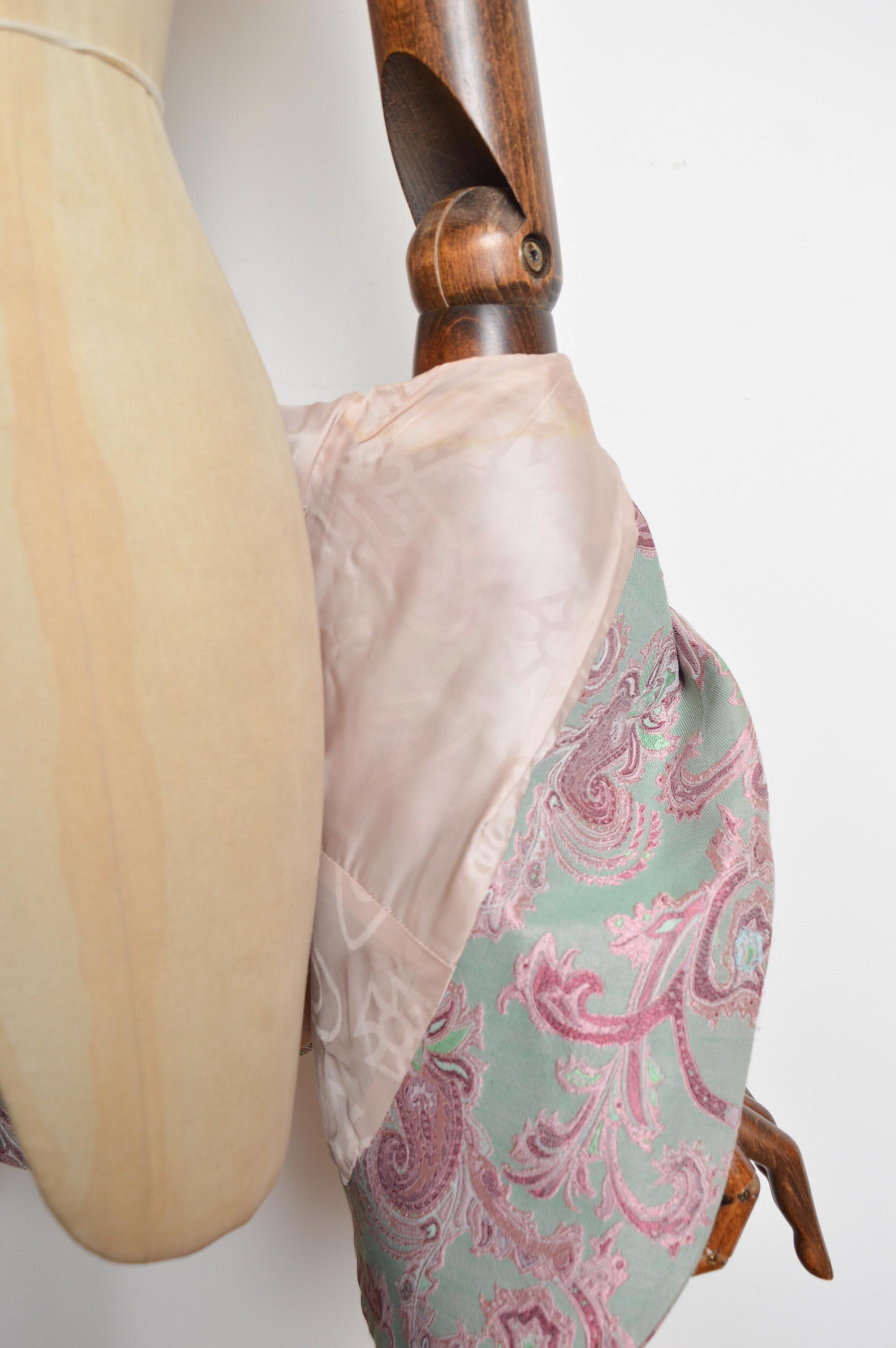 Chaqueta - Blazer de jacquard de cachemira de Vivienne Westwood, poco común y sin fechar en venta 12