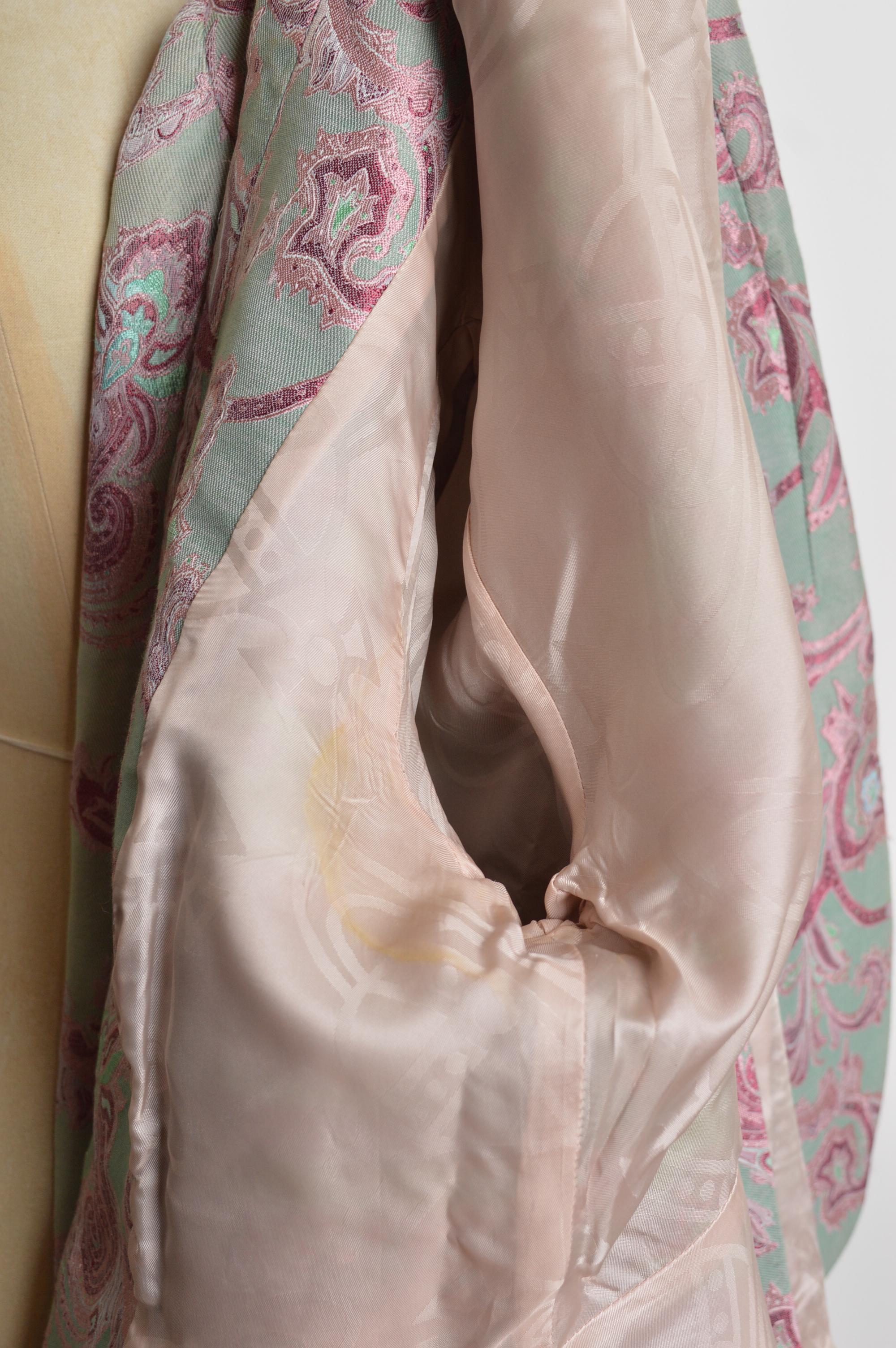 Chaqueta - Blazer de jacquard de cachemira de Vivienne Westwood, poco común y sin fechar en venta 14