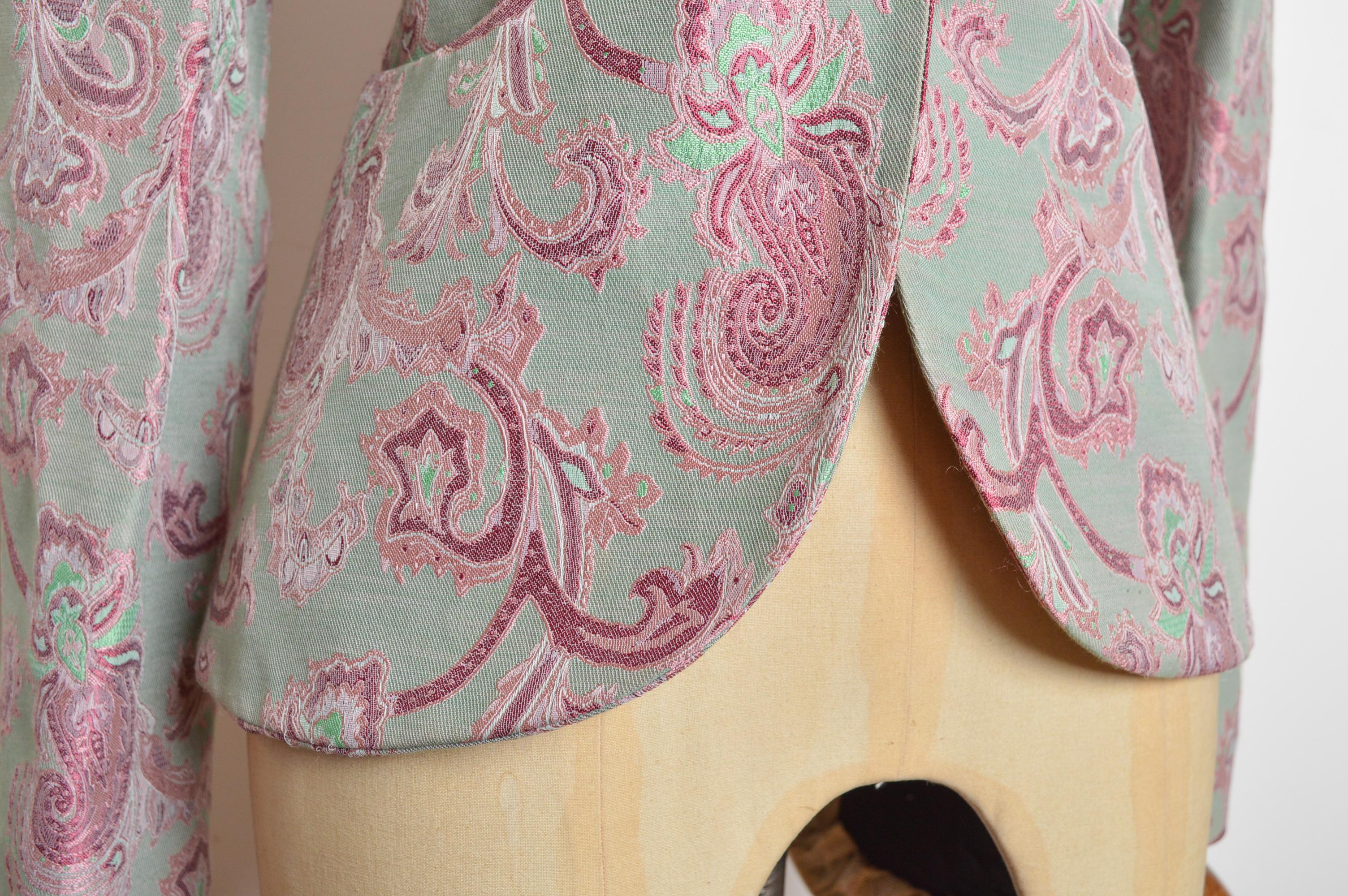 De las mujeres Chaqueta - Blazer de jacquard de cachemira de Vivienne Westwood, poco común y sin fechar en venta