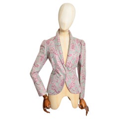 Ein seltener undatierter Vivienne Westwood Paisley Jacquard Blazer - Jacke