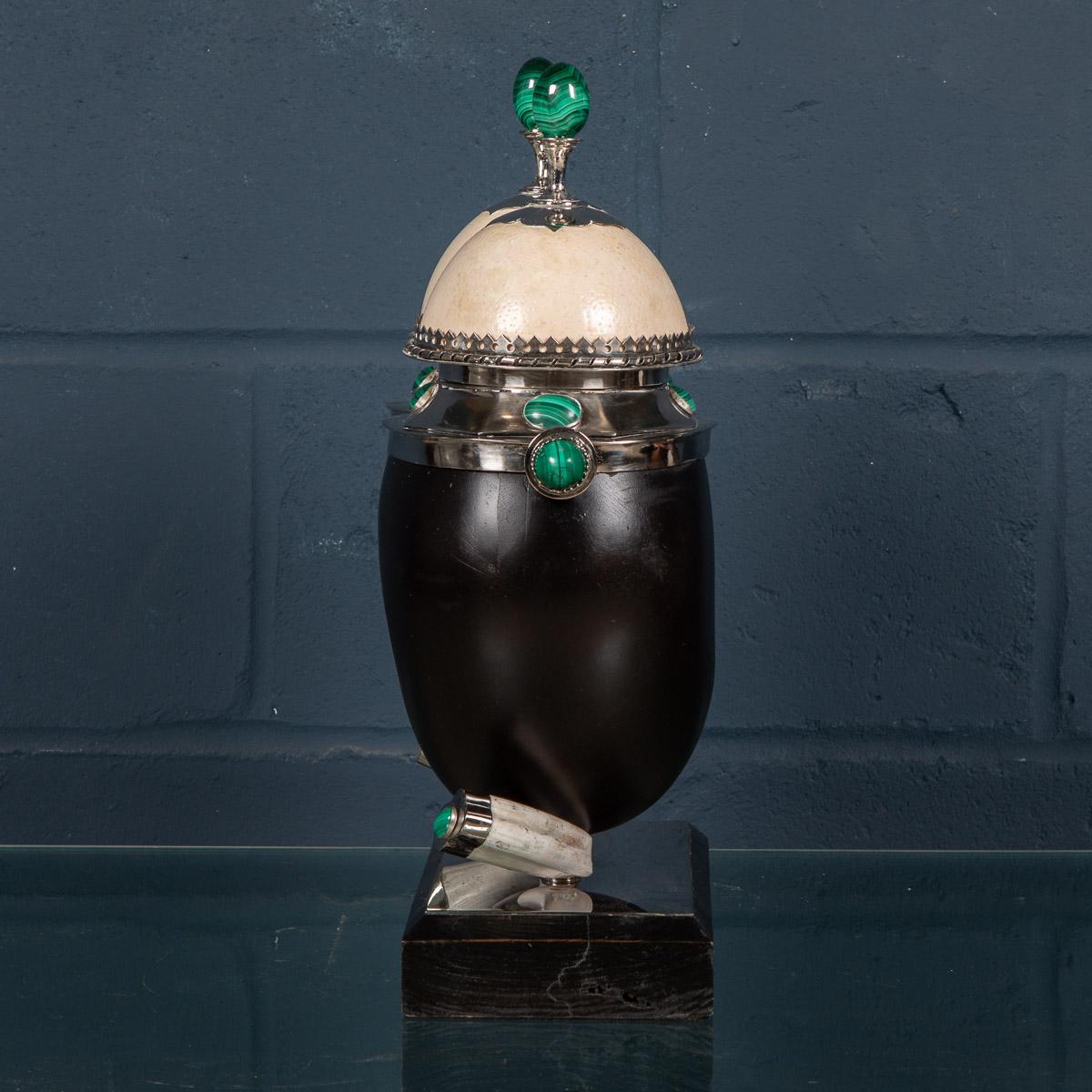 English Rare & Unusual Coco De Mer Nut Made by Anthony Redmile, London, c.1970