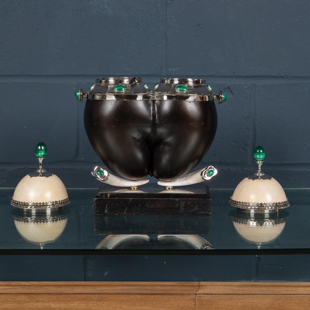 Rare & Unusual Coco De Mer Nut Made by Anthony Redmile, London, c.1970 1