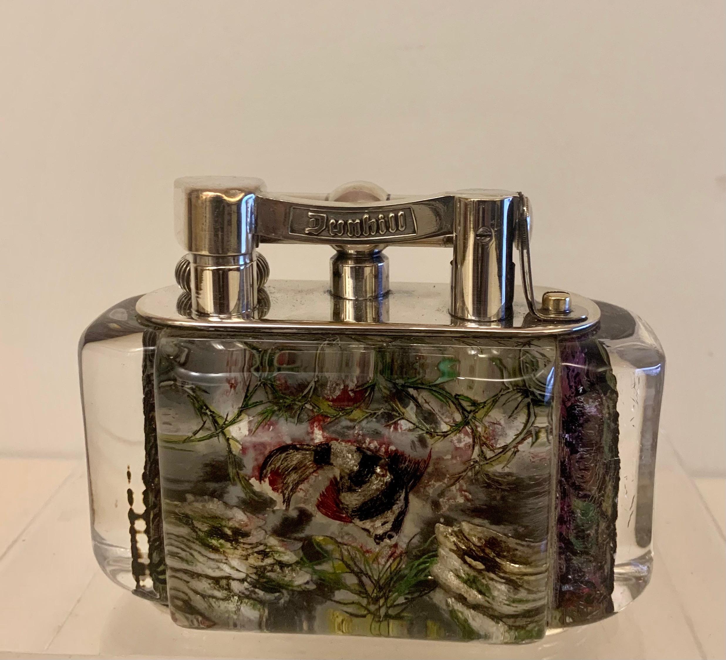 dunhill table lighter vintage