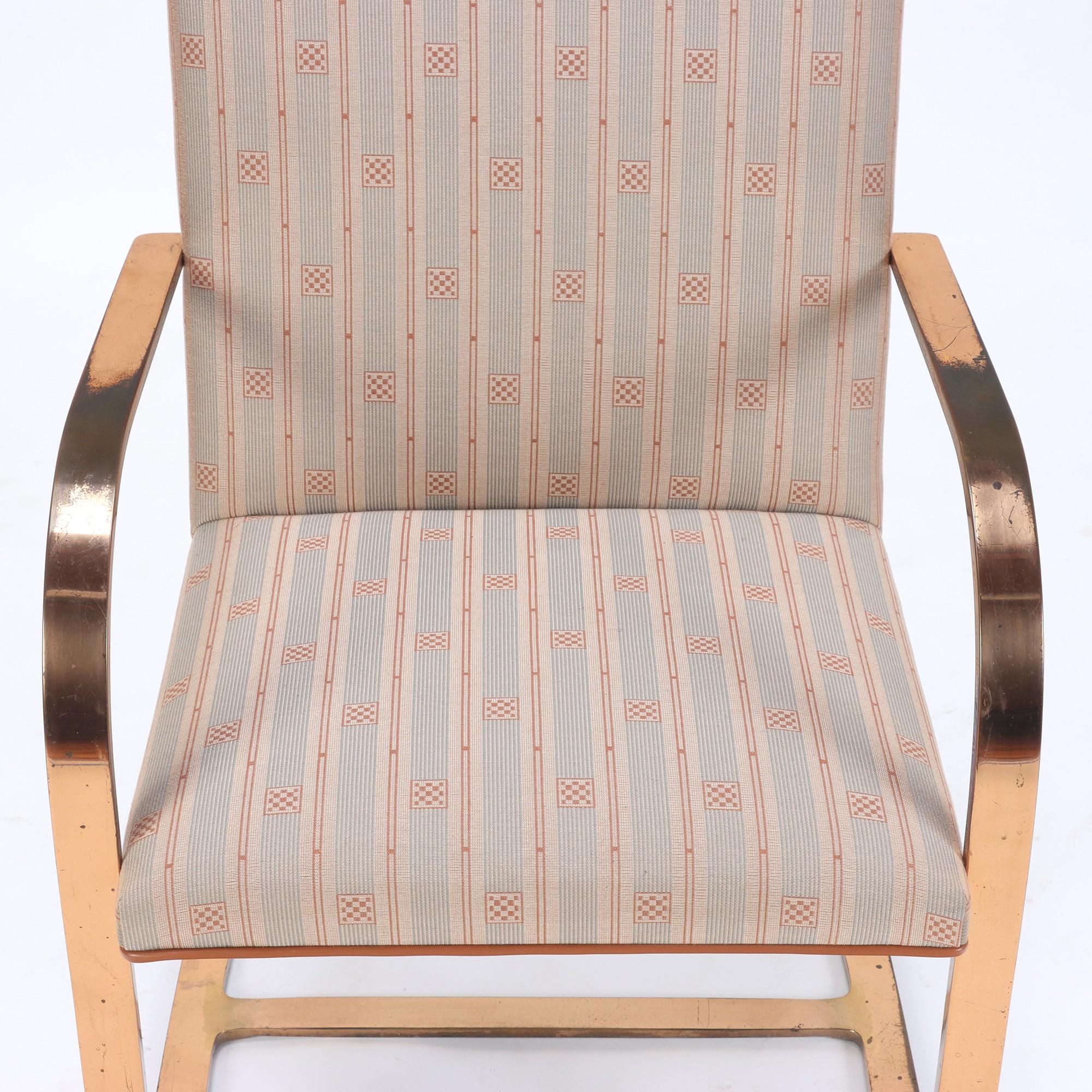 Mid-Century Modern Rare Vintage High Back Brno Chair, Mid Century