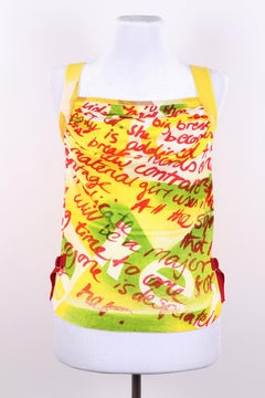 A rarity! John Galliano for Christian Dior, Graffiti Collection, 2003.