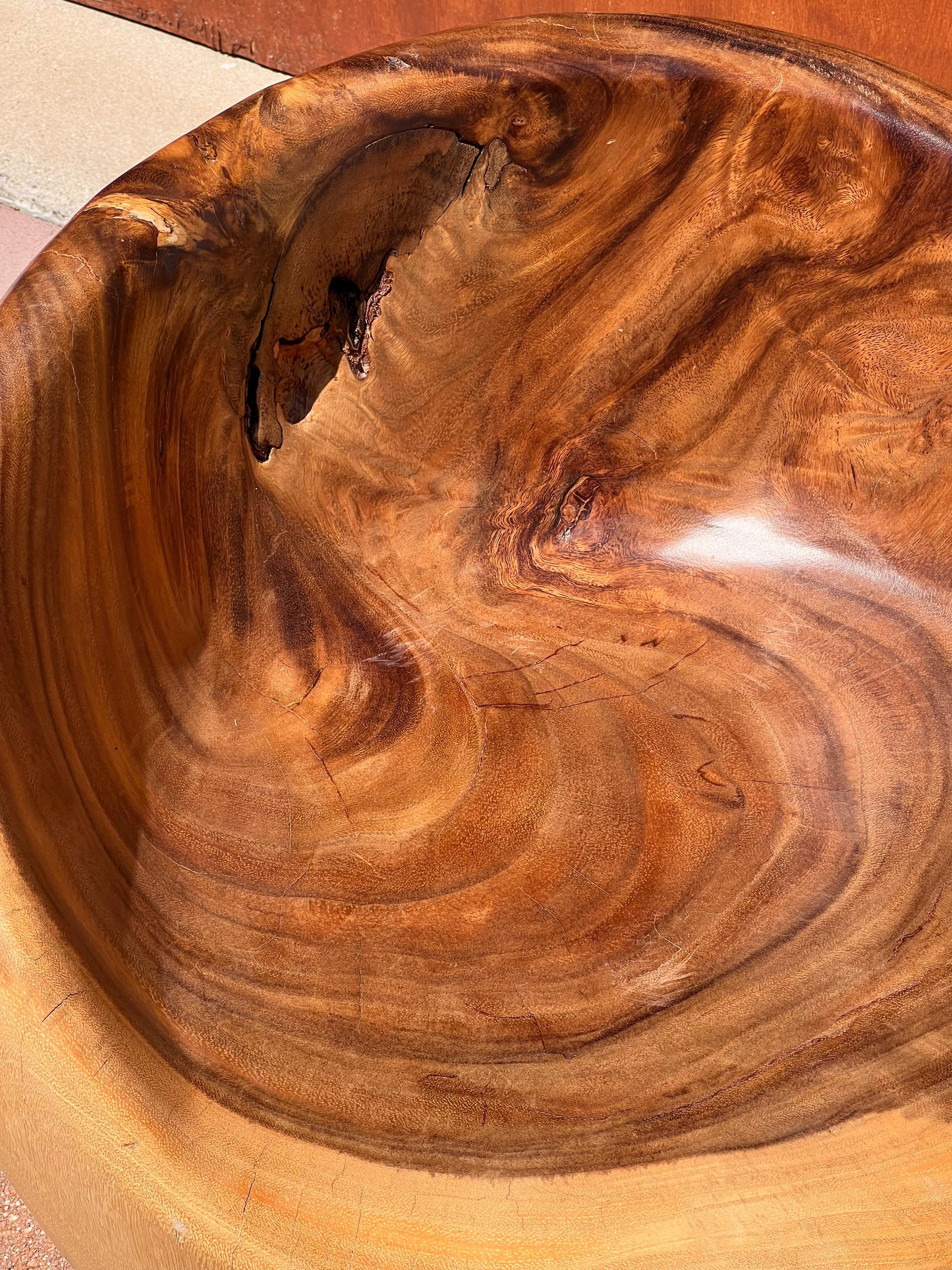 Sedia intagliata a mano in legno di radice grezza, XX secolo in vendita 13
