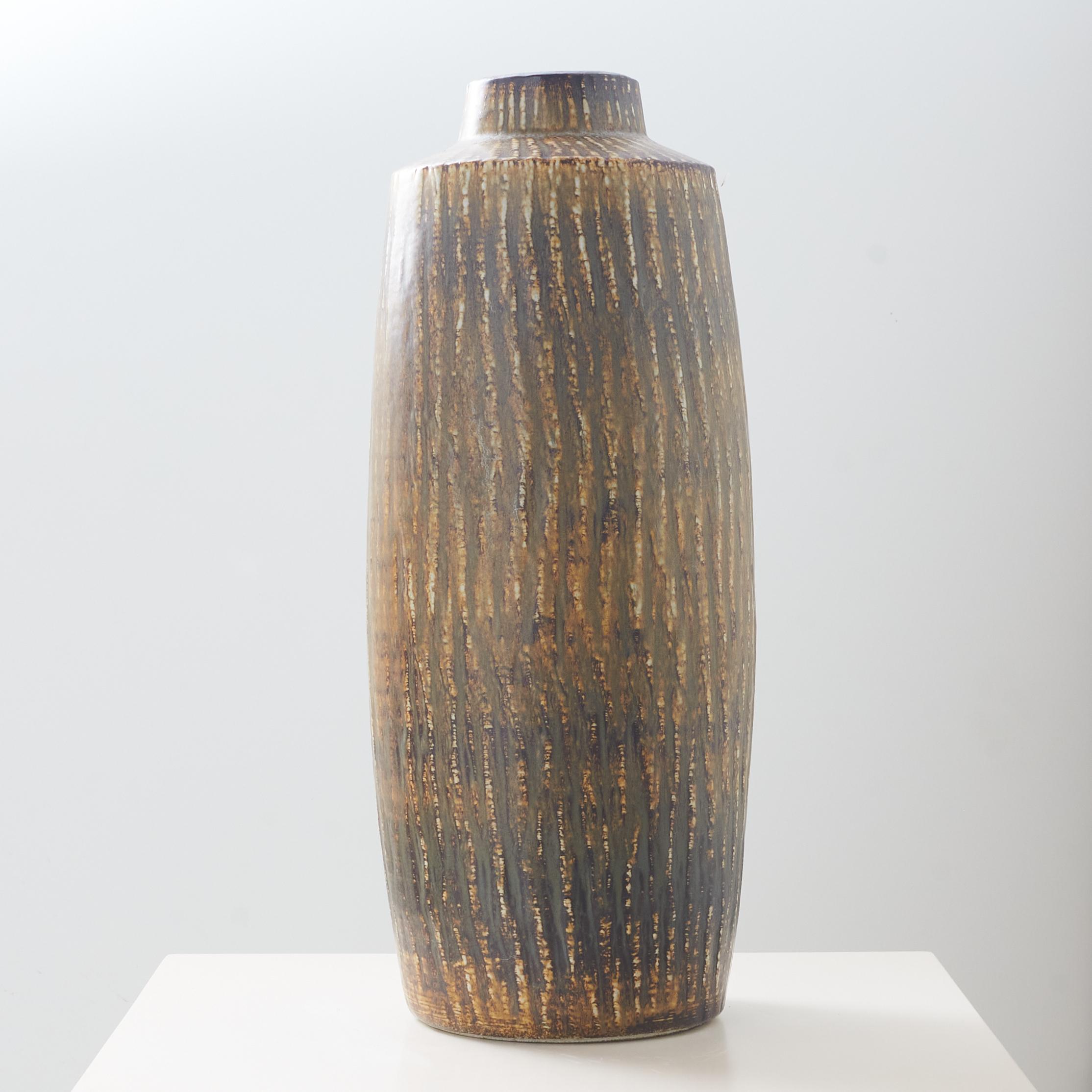 Modern A Rebus series vase by Gunnar Nylund