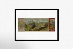 Wengernalp Bahn Jungfrau poster, created by A. Reckziegel around 1910