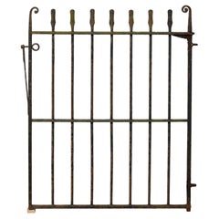 A Reclaimed 19th Century Wrought Iron Side Gate