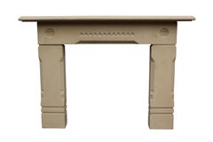 Reclaimed Antique Carved Stone Fireplace Surround