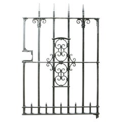 Antique Reclaimed Cast Iron Garden Gate