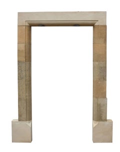 A Reclaimed Cotswold Limestone Door Frame