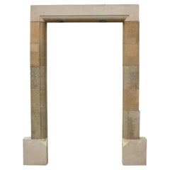 A Reclaimed Cotswold Limestone Door Frame