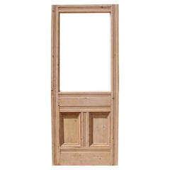 Reclaimed Exterior Glazed Pine Door