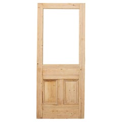 A Reclaimed Exterior Pine Door For Glazing