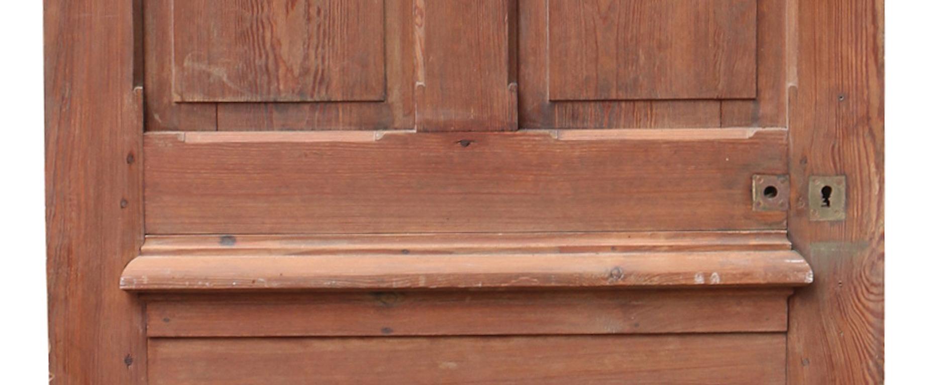 8 panel wood door