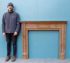 Reclaimed Georgian Style Pine Fireplace Surround